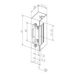 Elektrozaczep effeff E7